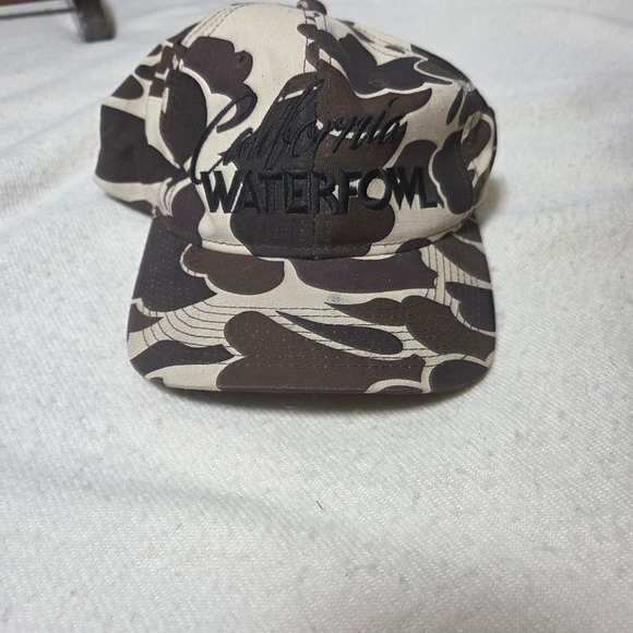 Mossy Oak Other - Vintage California Waterfowl‎ Camouflage Camo Snapback Hat Association cap